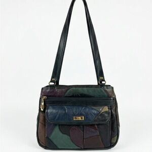 Vintage | Patchwork Leather Shoulder Bag